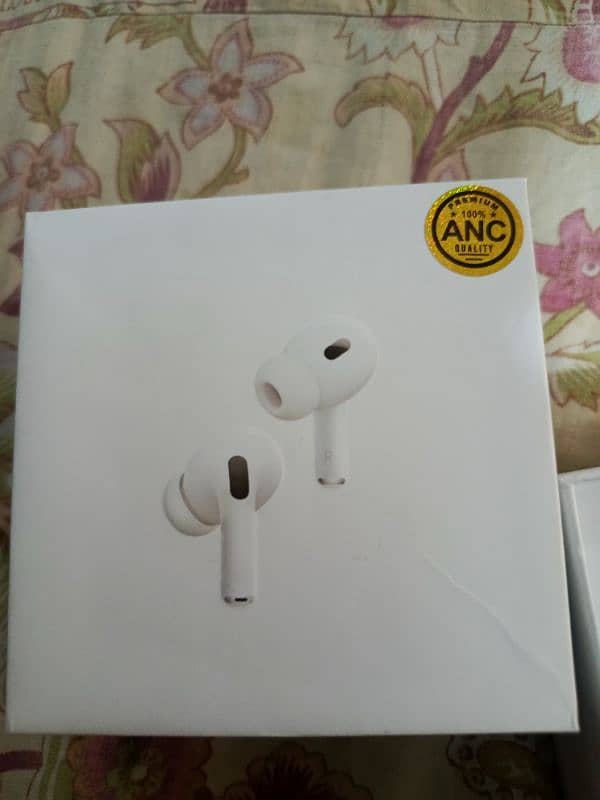 airpods pro with box like mint condition 3