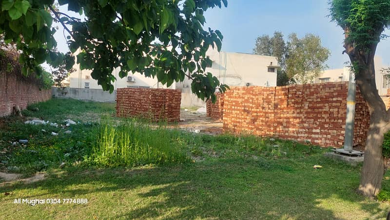 1 Kanal Plot At 70 Feet Road Near Park Next To Corner For Sale W Block Dha Phase 8 Lahore 1