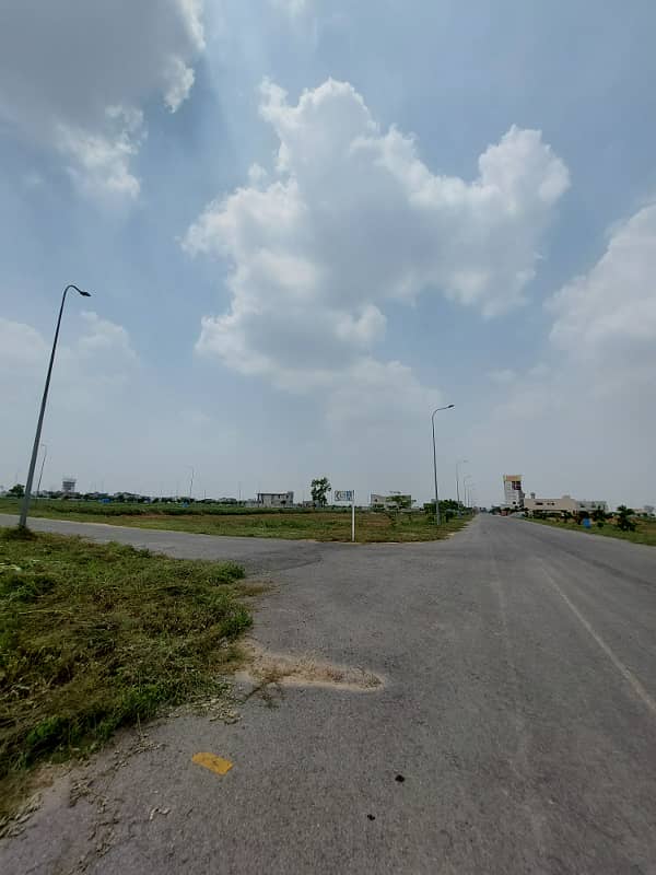 1 Kanal Plot At 70 Feet Road Near Park Next To Corner For Sale W Block Dha Phase 8 Lahore 10