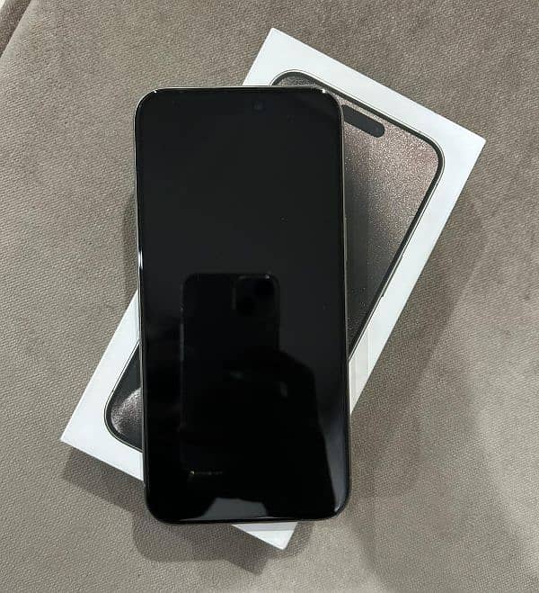 I phone 15 pro max neutral 256gb HK model PTA approved 2