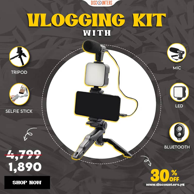 Vlogging kit Mini yOUTUBE STUDIO 0