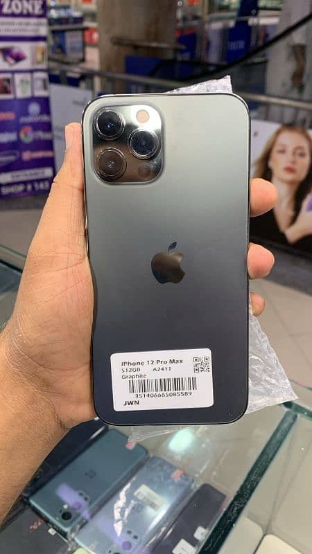 I phone 12 pro max pta approved 512 jb | I phone 0