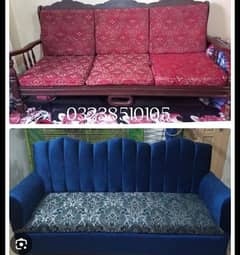 sofa repairing set position