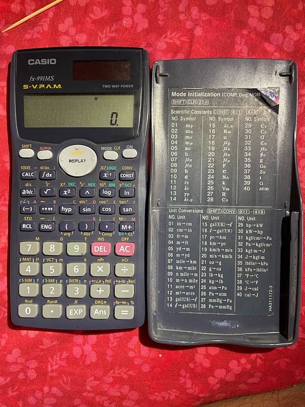 Casio Calculator Solar | fx-991MS S-V. P. A. M 2