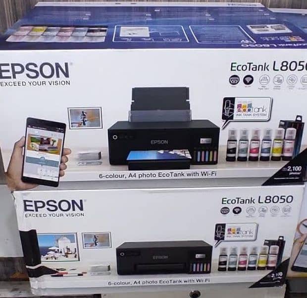 Epson, hp , canon printers and scanners 0