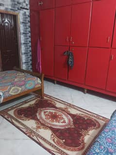 15000. ladies furnished rooms available for rent gulshan block 16. . erum center. Iftikhar estate