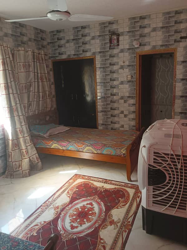 15000. ladies furnished rooms available for rent gulshan block 16. . erum center. Iftikhar estate 2