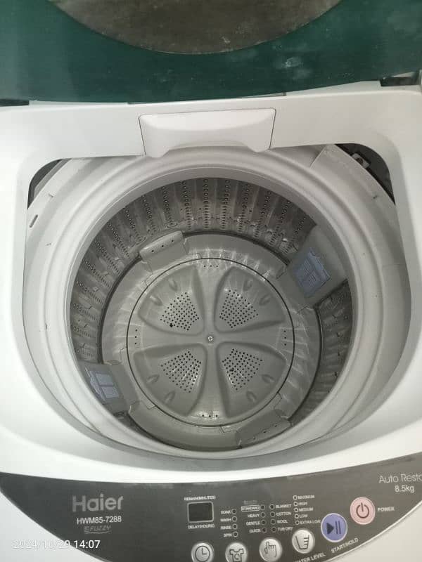 Haier Fully Automatic Washing Machine 8.5 kg 2