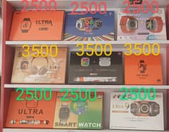 New stock of smart watches with 7 and 7+ strap,Airbuds and headphones