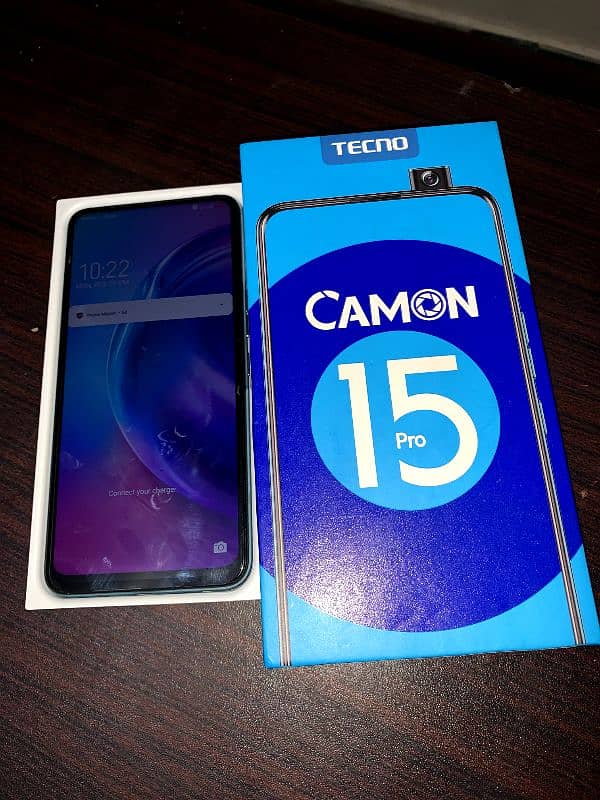 Tecno camon 15 pro-6/128-With Pop-up Camera 0