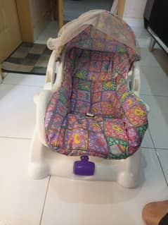 carry cot with swing 2 in 1