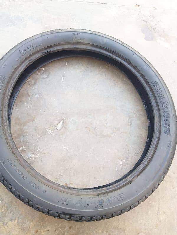 125 Back tyre 6ply Diamond 2