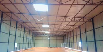 Dairy farm parking sheds big steel structure tensile shed