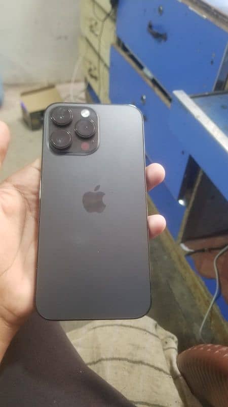 iphone 14 pro max non pta 128 gb mate black colour with only box 4