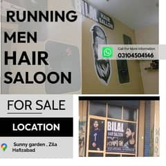 Saloon for sale/Running business for sale/ Running saloon for sale