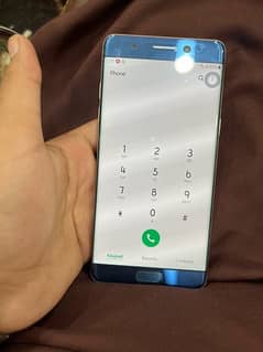 samsung note7 fe 4/64 condition 10/10 no shade all ok ha