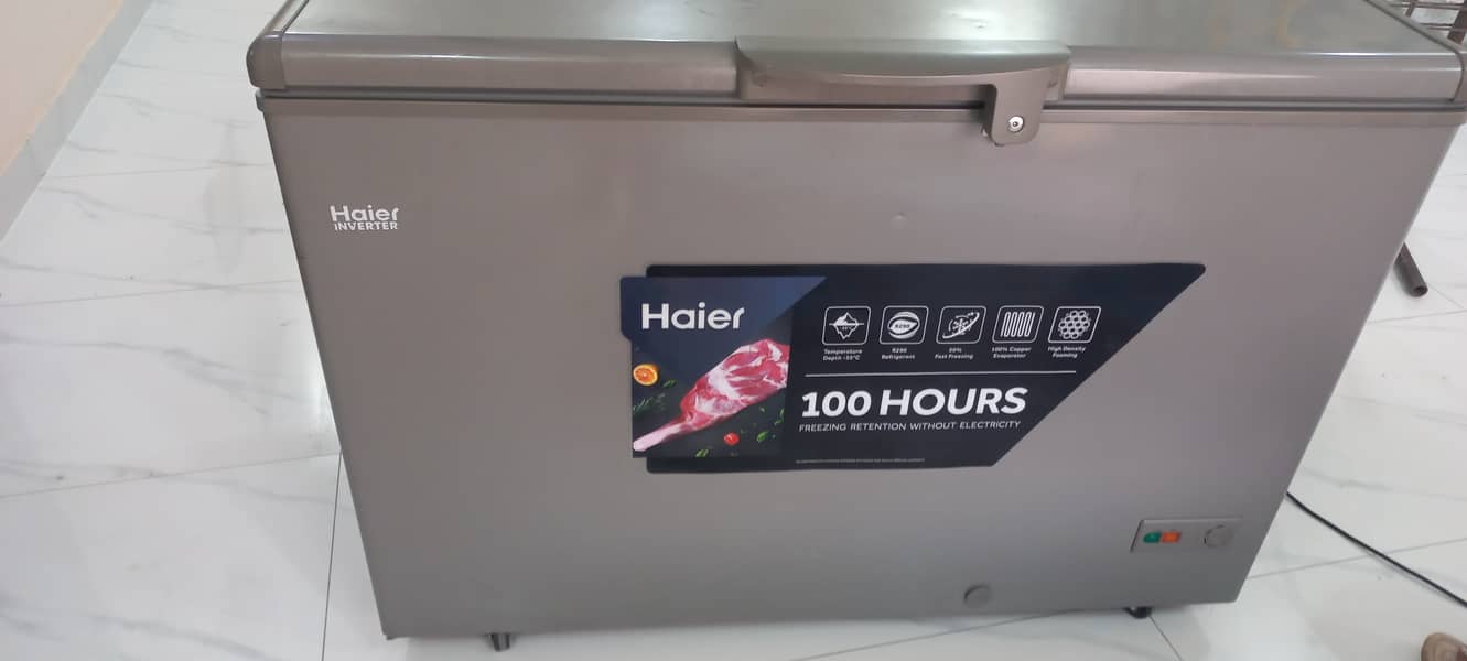 Haier 405 INV Deep Freezer Inverter 15 CF 0