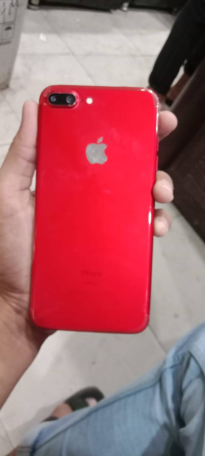 I phone 7 plus 128gb Pta Approved Red colour for Urgent Sale 1