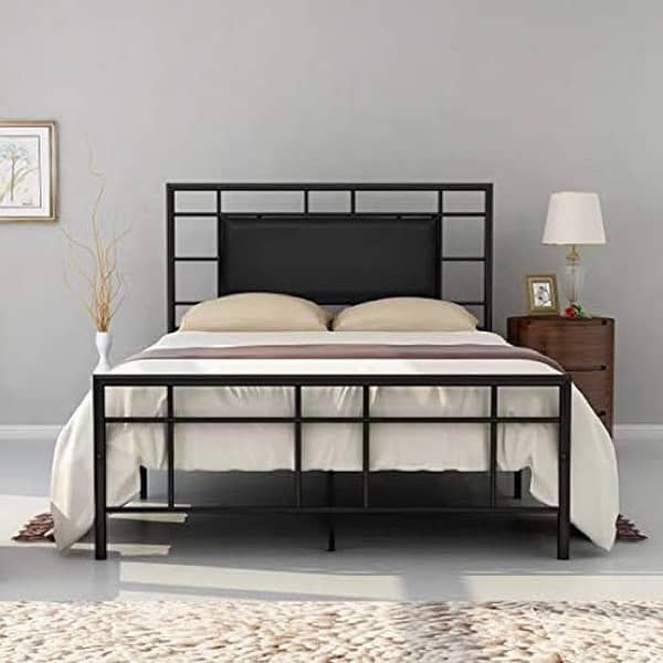 iron and steel bed available 2