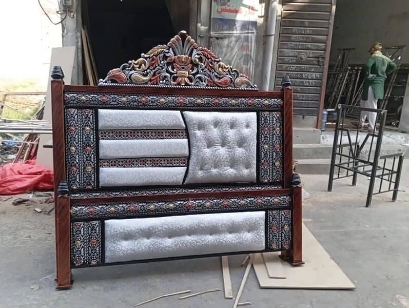 iron and steel bed available 4