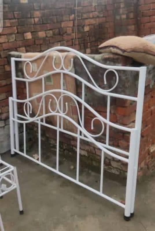 iron and steel bed available 13