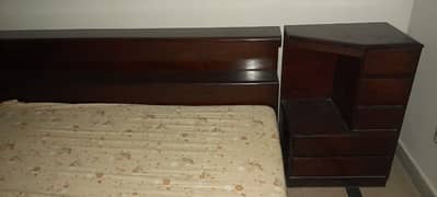 King Size bed used but new