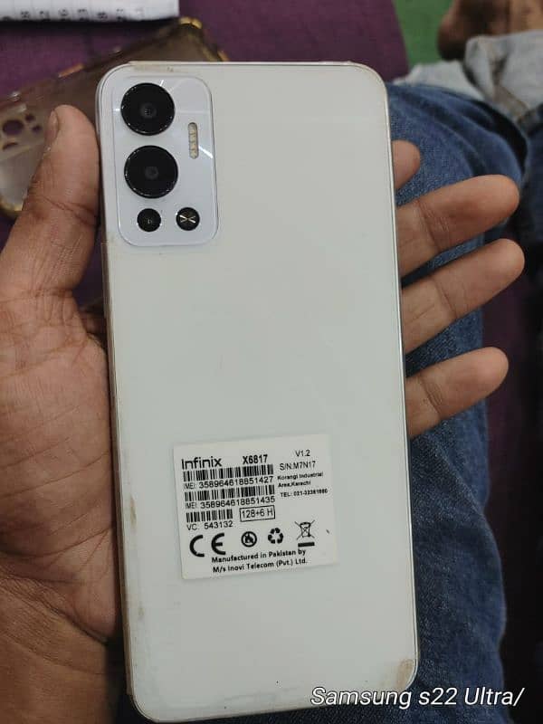 infinix hot 12 6+5gb ram and 128gb memory 8