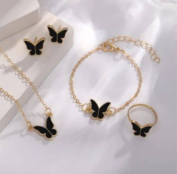 Artificial trendy set of 4 0