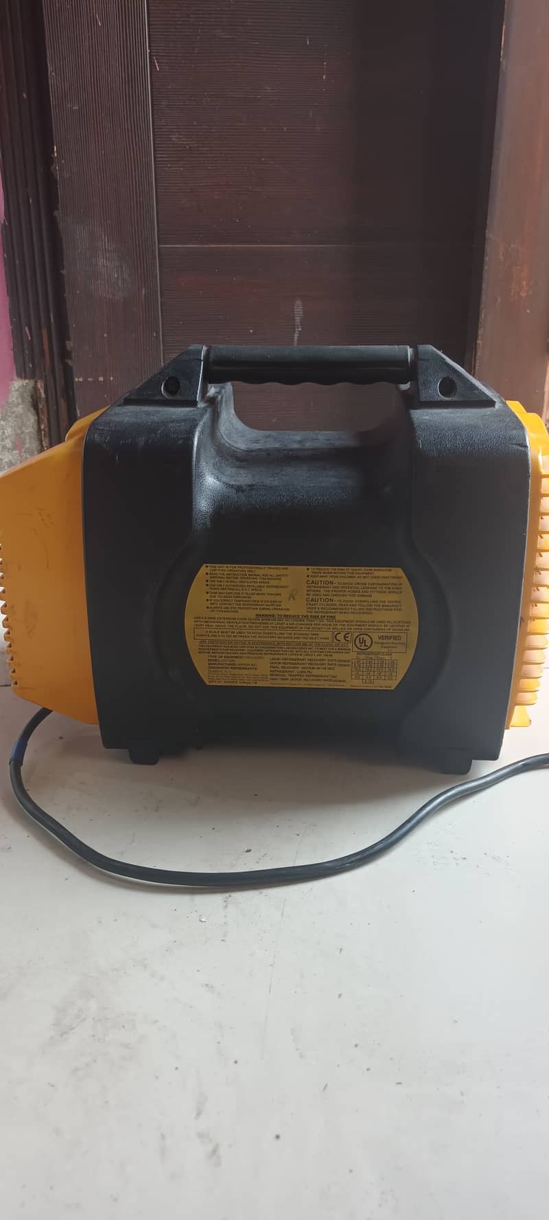 coolant gas recovery unit price 60,000 3