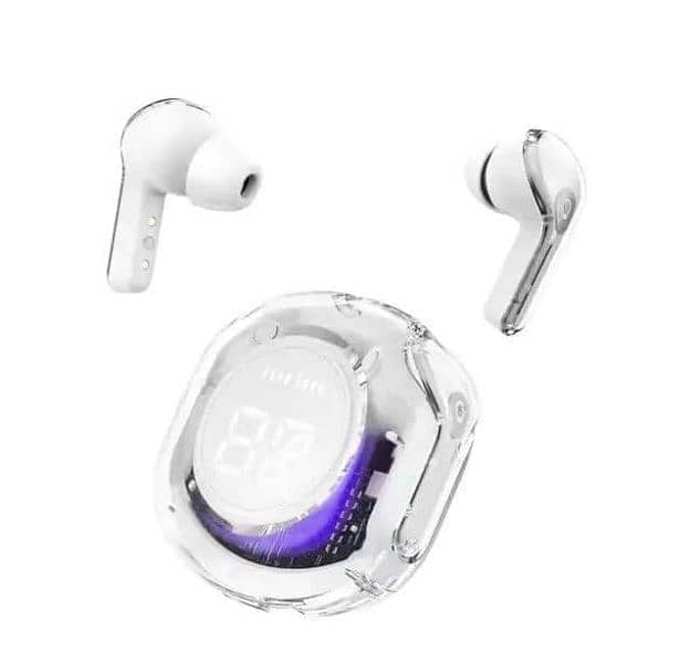 Price: 1250/- (Free Delivery) Air39 Transparent Bluetooth 5.3 Earbuds! 4