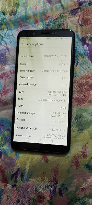 Huawei y7 prime 2