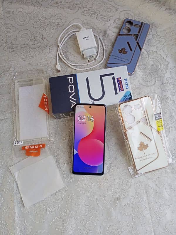 Tecno pova 5 pro 5g  8+8GB  256GB 1