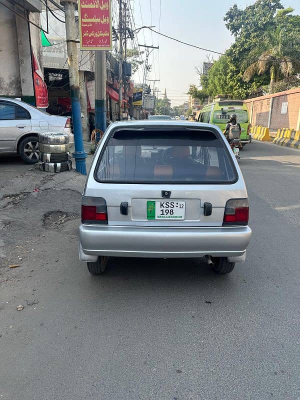 Suzuki Mehran VX 2012 8