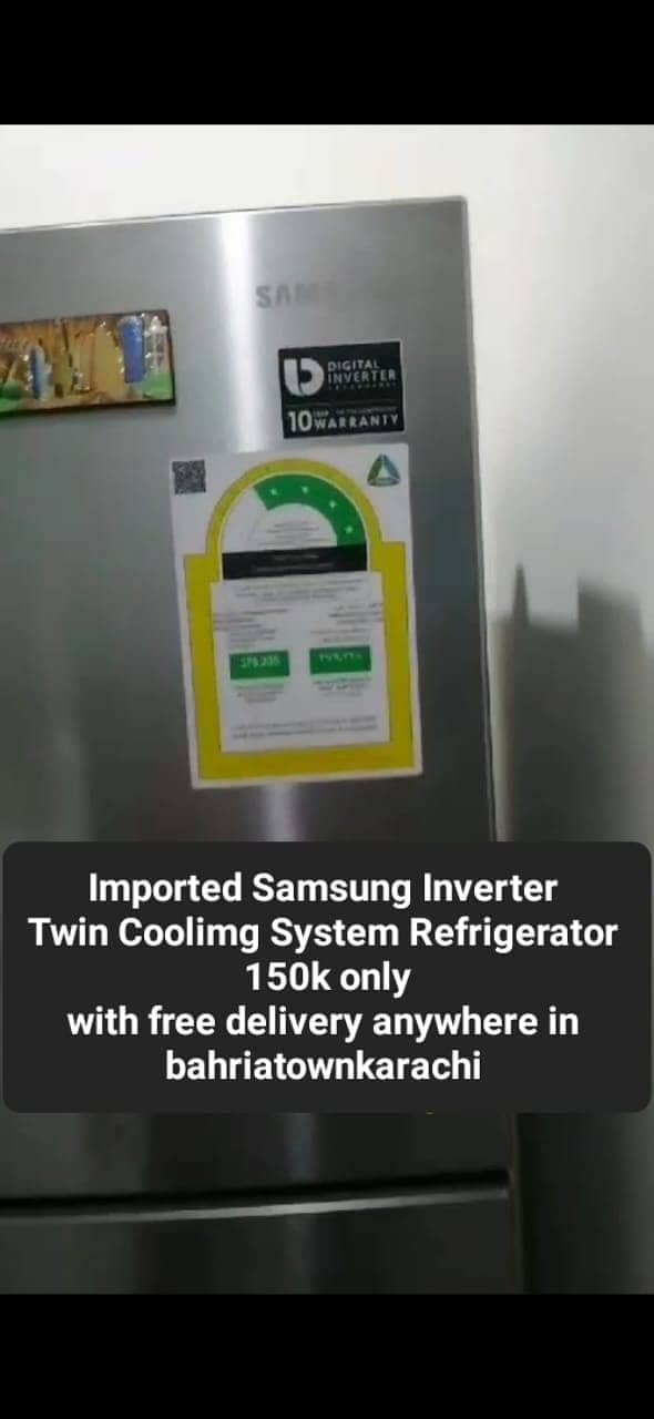 Imported Samsung Inverter Twin Cooling Refrigerator 6