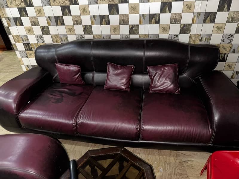 original leather sofa set 1