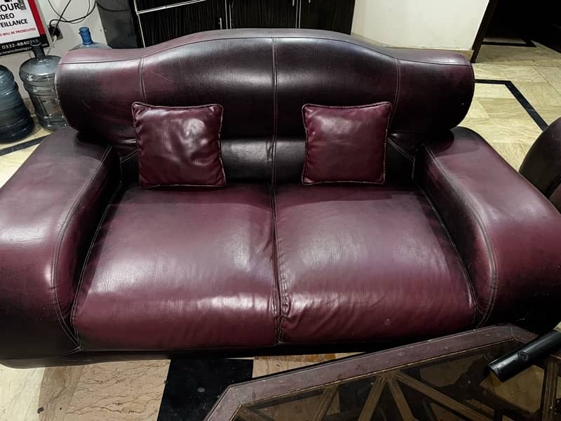 original leather sofa set 5