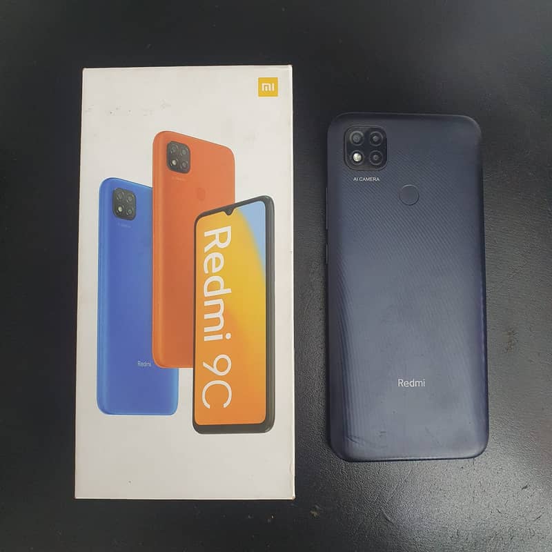 Redmi 9C 3/64 with box 2