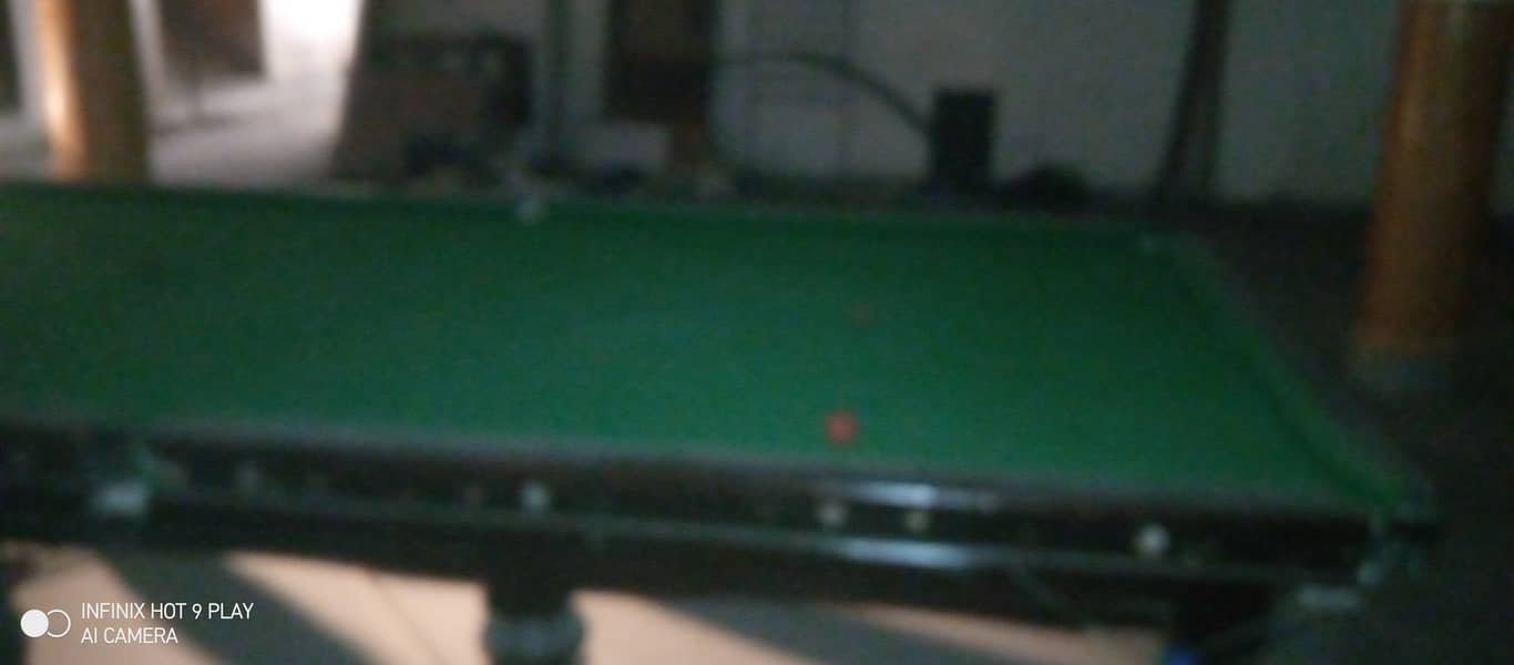 Snooker bored size 6*12 available used condition 2