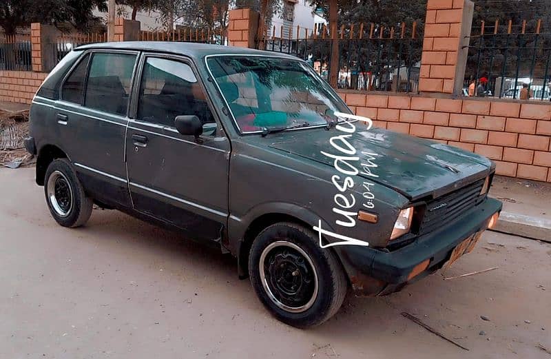 Automatic Suzuki FX 1988 CNG Smart Card smooth drive than mehran 11