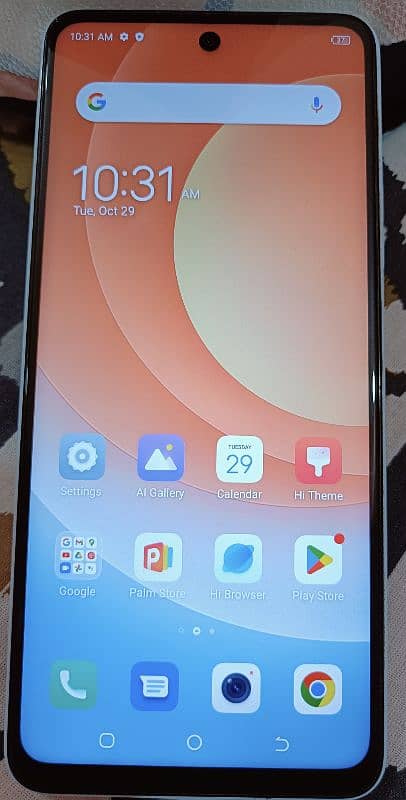 TECNO CAMON 19 NEO ICE MIRROR COLOR MINT CONDITION 10/10 One Hand Used 3