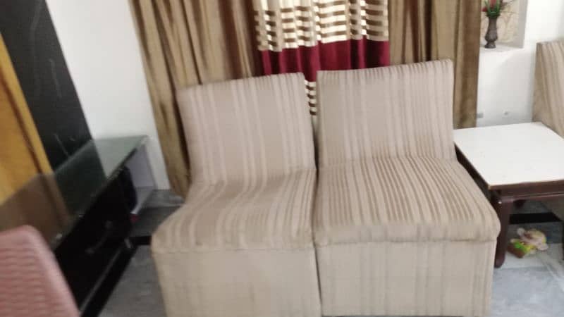 pure wooden full poshish sofa set 1