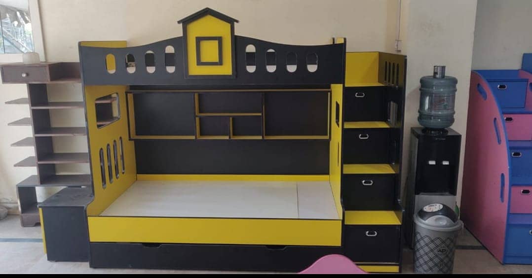 Bunk bed | kid complete room set | kids bed | Double bed | Triple bed 1