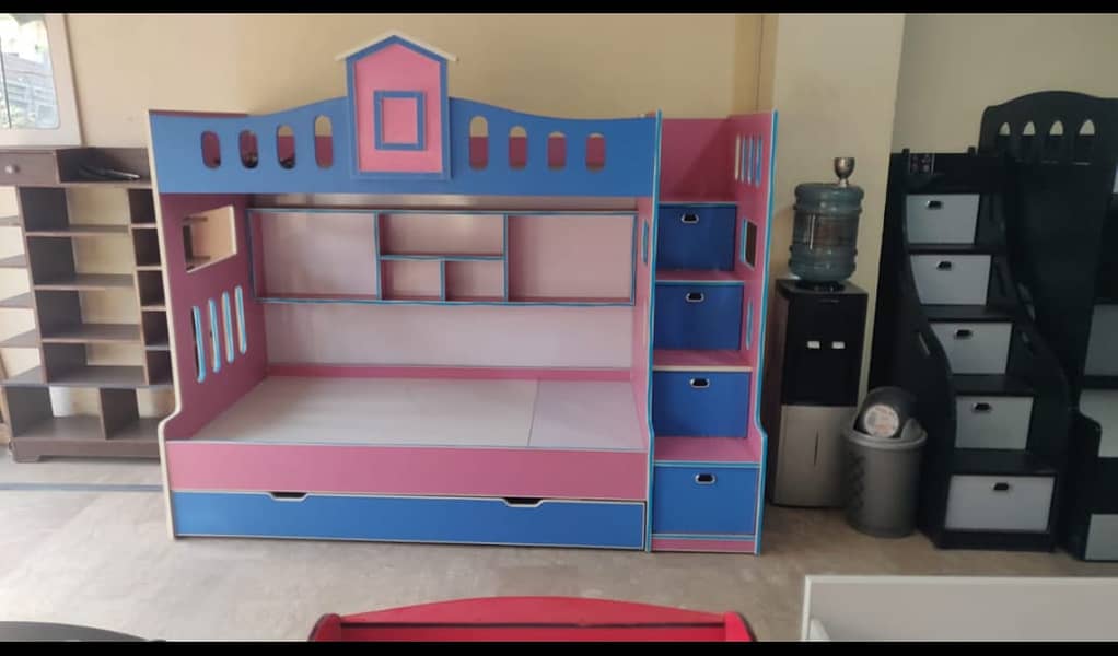 Bunk bed | kid complete room set | kids bed | Double bed | Triple bed 3