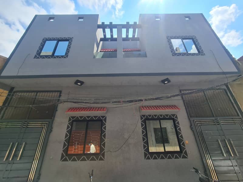 2 Marla Brand New Double Storey House Nishtar Colony 2