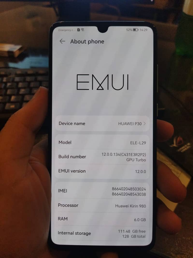 Huawei P30 6/128 GB A1 Condition 7