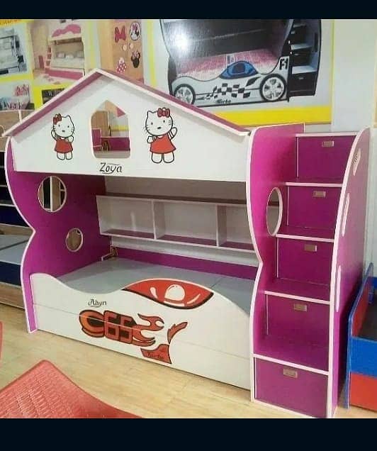 Bunk bed | kid complete room set | kids bed | Double bed | Triple bed 8