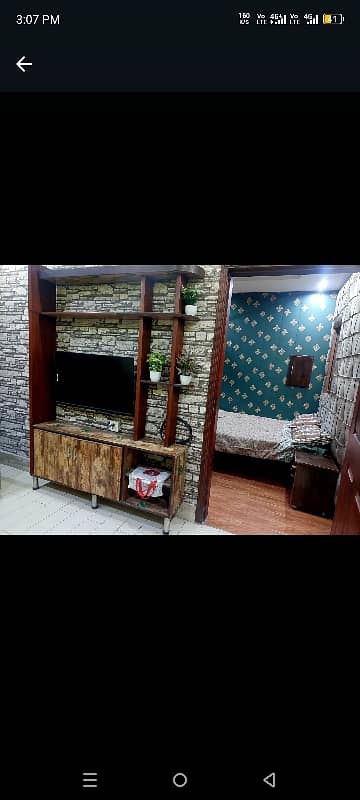 1 Bedroom Are Attached Washroom Fully Furnished 1