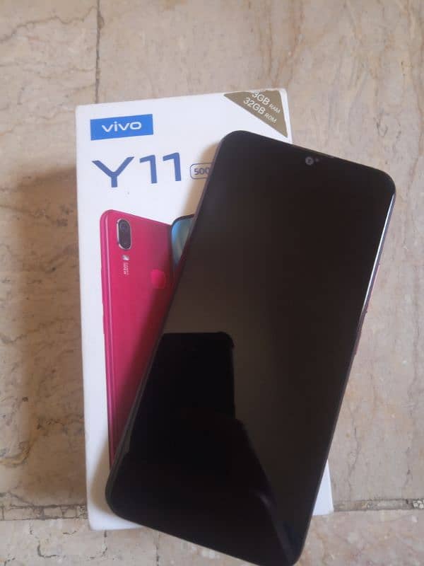 vivo y11 with box pta approved all ok urgent sale 1