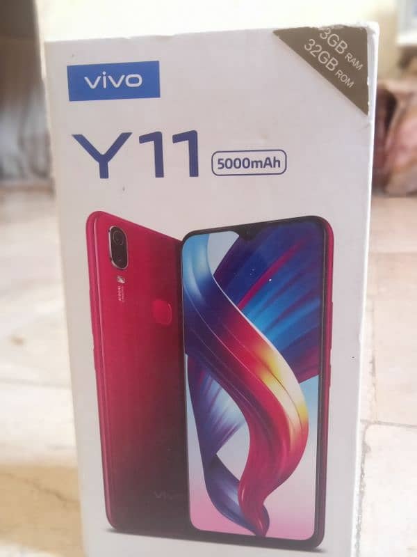 vivo y11 with box pta approved all ok urgent sale 9