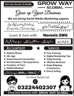 online job without investment for male and female | urgent Hiring